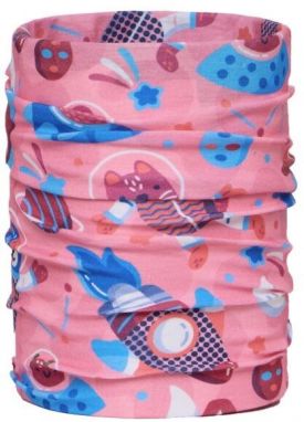 Matt KIDS SCARF COOLMAX ECO Detský nákrčník, ružová, veľkosť