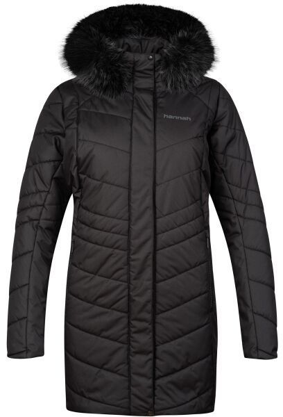 Hannah MARETA II Dámsky zimný kabát, čierna, veľkosť