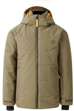 Dare2b EXPLORER Detská lyžiarska bunda, khaki, veľkosť 7-8Y