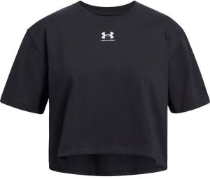 Under Armour RIVAL Dievčenské tričko, čierna, veľkosť M