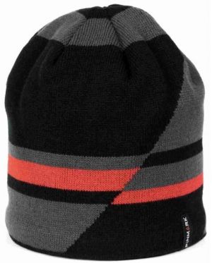 Finmark WINTER HAT Zimná pletená čiapka, čierna, veľkosť UNI