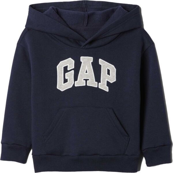 GAP V-LOGO PO Detská mikina, tmavo modrá, veľkosť 4Y