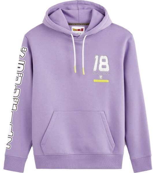 CELIO LDECELLSW2 Pánska mikina, fialová, veľkosť