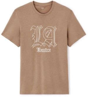 CELIO JESWITCHUP Pánske tričko, hnedá, veľkosť