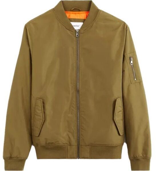 CELIO BUJAMES Pánska bunda, khaki, veľkosť