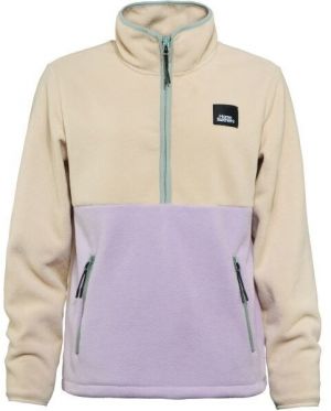 Horsefeathers VIVA Dámska flísová mikina, béžová, veľkosť