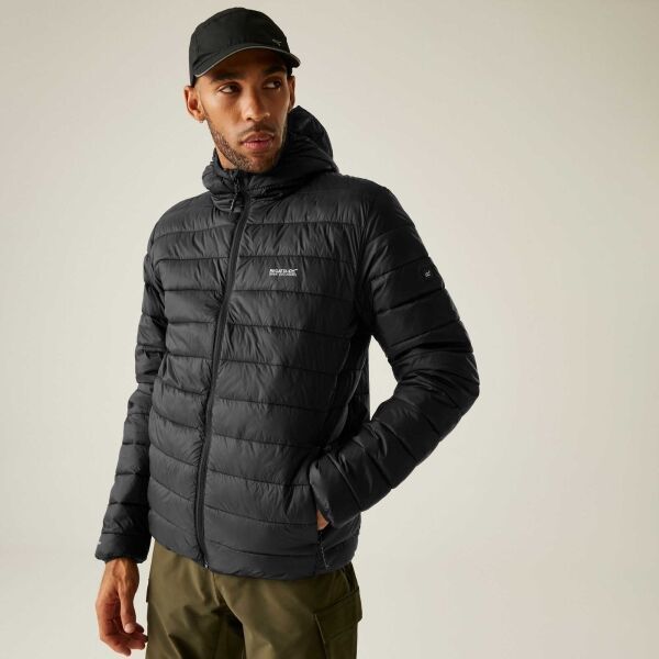 REGATTA OUTDOORS MARIZION Pánska bunda, čierna, veľkosť