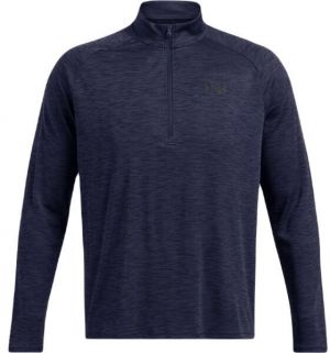 Under Armour TECH TEXTURED Pánske tričko, tmavo modrá, veľkosť