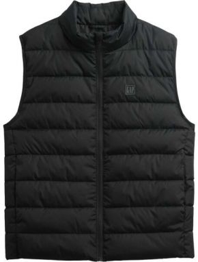 GAP V-FRCH LOGO LTWT PUFFER Pánska vesta, čierna, veľkosť