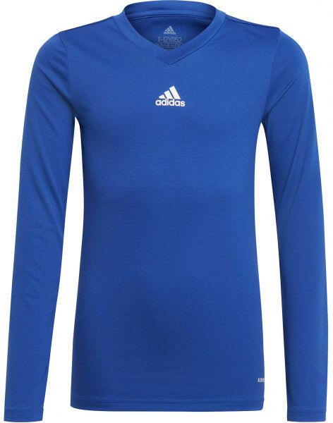 adidas TEAM BASE TEE Y Juniorské futbalové tričko, modrá, veľkosť