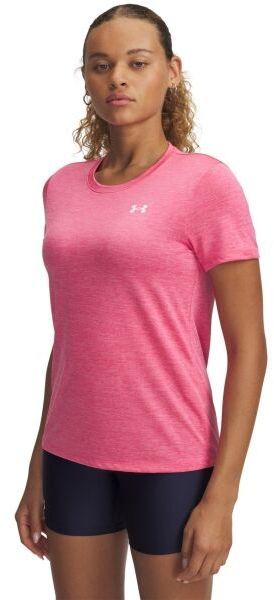 Under Armour TECH TWIST Dámske tričko, ružová, veľkosť