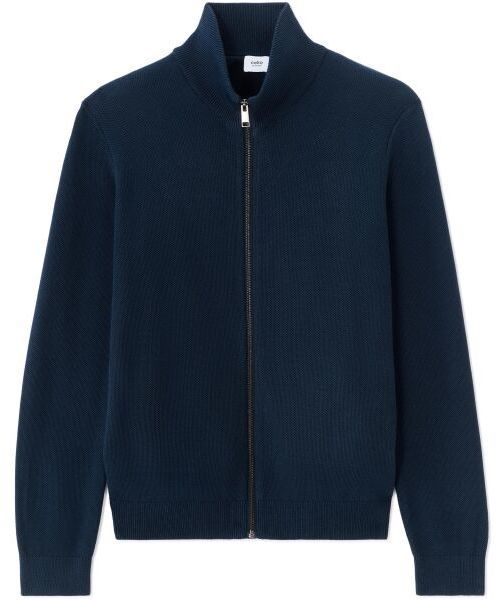 CELIO MELIMZIP Pánsky sveter, tmavo modrá, veľkosť