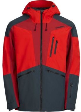 FUNDANGO RIGEL ECO Pánska lyžiarska/snowboardová bunda, červená, veľkosť