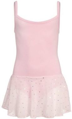 PAPILLON SPAGHETTI STRAP LEOTARD Detský trikot na balet, ružová, veľkosť