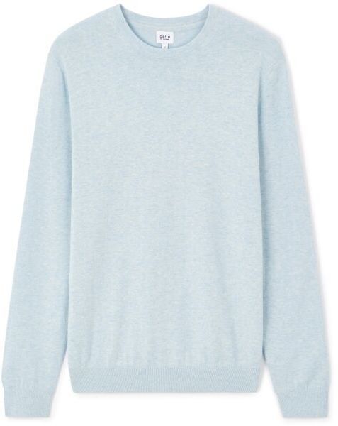 CELIO DECOTON Pánsky sveter, svetlomodrá, veľkosť