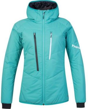 Hannah GABBY HOODY II Dámska zateplená bunda, svetlomodrá, veľkosť