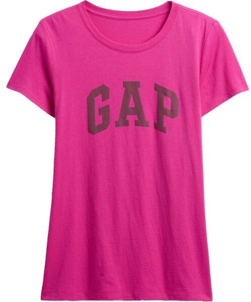 GAP V-SS LOGO CLASSIC TEE Dámske tričko, ružová, veľkosť