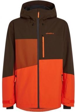 O'Neill FWC'CRUZ TRIPLE Pánska lyžiarska/snowboardová bunda, oranžová, veľkosť
