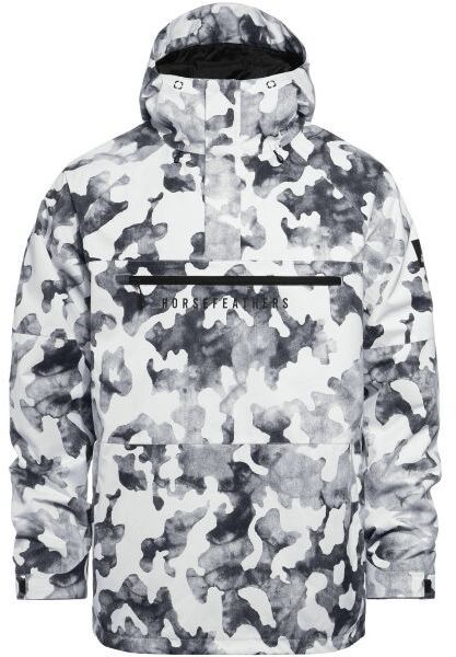 Horsefeathers DONNIE Pánska snowboardová bunda, biela, veľkosť