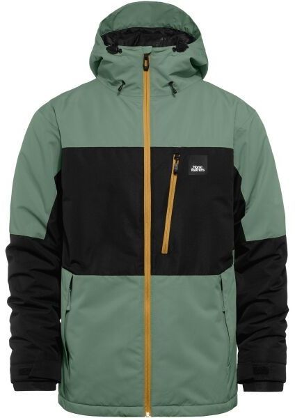 Horsefeathers RECON Pánska lyžiarska/snowboardová bunda, zelená, veľkosť