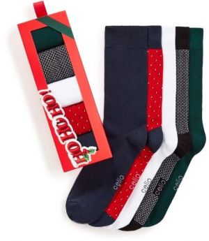 CELIO XJISOFIVE Pánske ponožky, mix, veľkosť