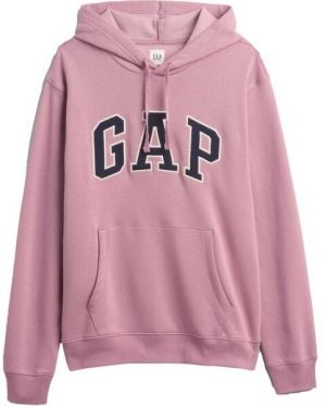GAP V-HERITAGE LOGO Pánska mikina, fialová, veľkosť