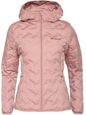 Columbia DELTA RIDGE DOWN HOODED JACKET Pánska zimná bunda, ružová, veľkosť