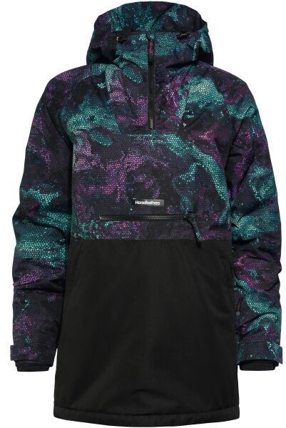 Horsefeathers FIORA Dámska lyžiarska/snowboardová bunda, čierna, veľkosť