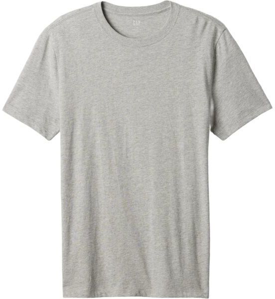 GAP V-EVERYDAY SOFT CREW - SOLID Unisex tričko, sivá, veľkosť