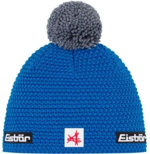 Eisbär JAMIE POMPON Pánska zimná čiapka, modrá, veľkosť