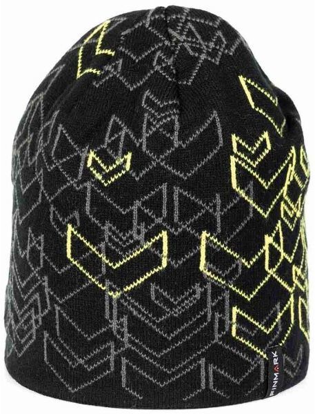 Finmark WINTER HAT Zimná pletená čiapka, černá, veľkosť UNI