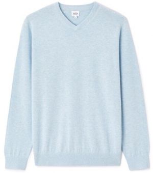 CELIO DECOTONV Pánsky sveter, svetlomodrá, veľkosť