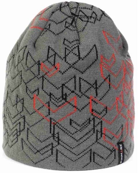 Finmark WINTER HAT Zimná pletená čiapka, sivá, veľkosť UNI
