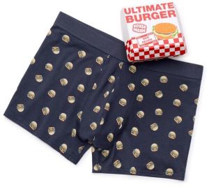 CELIO XMIBOBUGER Pánske boxerky v darčekovom balení, tmavo modrá, veľkosť