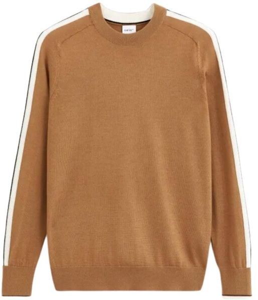 CELIO VERITAS Pánsky sveter, hnedá, veľkosť