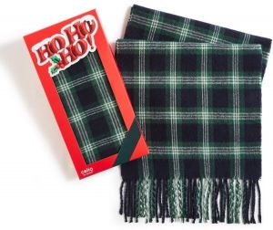 CELIO XJICARVE Pánsky šál, čierna, veľkosť