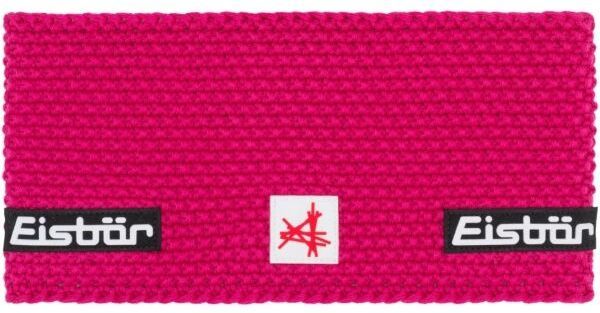Eisbär JAMIE Dámska zimná čelenka, ružová, veľkosť