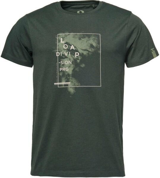 LOAP BOHOR Pánske voľnočasové tričko, tmavo zelená, veľkosť