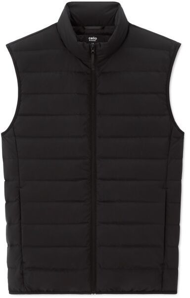 CELIO MULIGHTSL Pánska zimná vesta, čierna, veľkosť