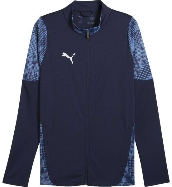 Puma TEAMCUP TRAINING JACKET Pánska futbalová bunda, tmavo modrá, veľkosť