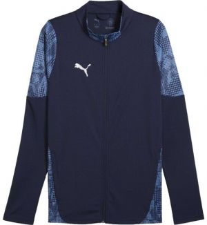 Puma TEAMCUP TRAINING JACKET Pánska futbalová bunda, tmavo modrá, veľkosť