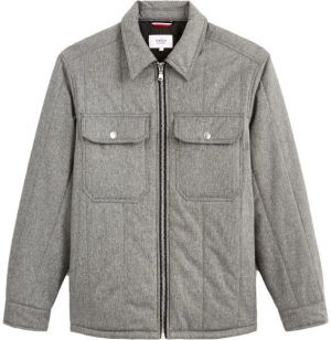 CELIO DUSTRIPES Pánska zimná bunda, sivá, veľkosť