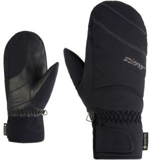 Ziener KATIMANA-Z GTX MITTEN LADY Dámske lyžiarske palčiaky, čierna, veľkosť