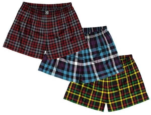 Horsefeathers SONNY 3PACK Pánske boxerky, čierna, veľkosť