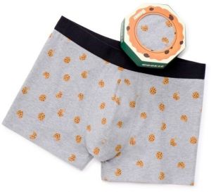 CELIO XMIBOCOOKI Pánske boxerky v darčekovom balení, sivá, veľkosť