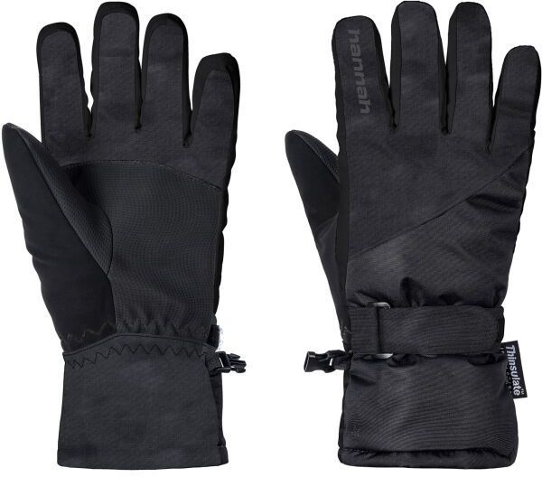 Hannah ANITT Dámske membránové rukavice, čierna, veľkosť