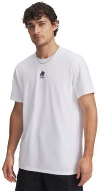 Under Armour CURRY LOGO TEE Pánske tričko, biela, veľkosť