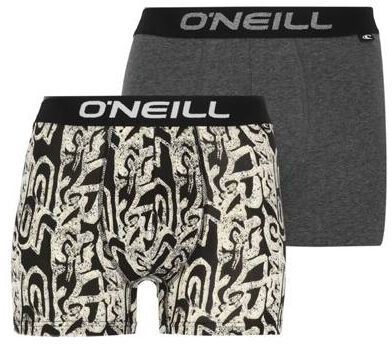 O'Neill GRAFITTI ART 2PACK Pánske boxerky, béžová, veľkosť