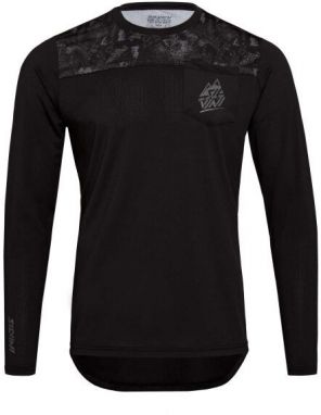 SILVINI JERSEY ELLO M Pánsky cyklistický dres, čierna, veľkosť XXXL