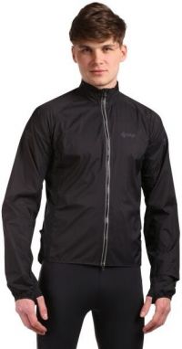 KILPI TIRANO Pánska ľahká bežecká bunda, čierna, veľkosť
